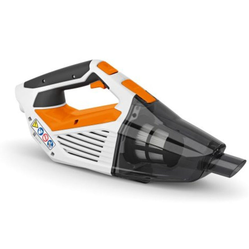 Aspirator de mana STIHL SEA 20 putere 105 W debit 1020 l/min volum colectare 0.8 L sistem AS fara acumulator si incarcator
