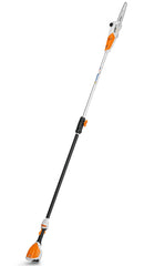 Motofierastrau telescopic profesional STIHL HTA 50 KIT putere 0.6 kW lama 30 cm lungime 280 cm acumulator AK20 si incarcator AL101