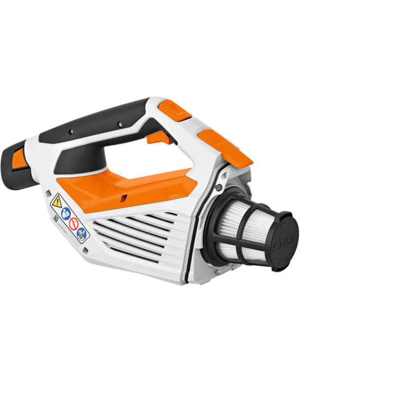 Aspirator de mana STIHL SEA 20 putere 105 W debit 1020 l/min volum colectare 0.8 L sistem AS cu acumulator AS2 si incarcator AL1