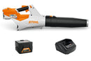 Suflanta STIHL BGA 60 debit aer 780 mc/h putere suflare 15 N sistem AK cu acumulator AK 30 si incarcator AL 101