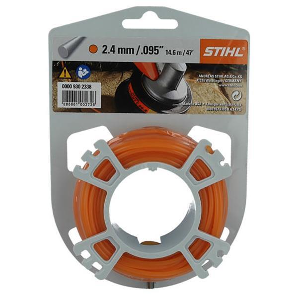 Fir nylon Stihl rotund  2,4 mm x 14 m Portocaliu
