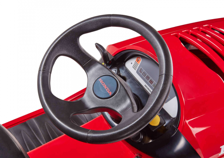 Tractoras de tuns gazon HONDA HF2317 HME putere 12.78CP latime lucru 92 cm cos colector 280 L