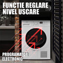 Uscator de rufe Samus SGDP-924 pompa de caldura 9 kg clasa D latime 60 cm memorare program favorit functie Antisifonare blocare acces copii optiune pornire intarziata