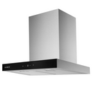Hota decorativa Samus HS661DGX 589.5 mc/h 1 motor 103 W latime 59.5 cm filtru de grasime din aluminiu 9 trepte de absorbtie touch control argintiu + negru