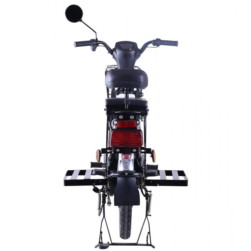 Bicicleta electrica Ztech ZT-01-G GRAPHENE autonomie 40 Km viteza maxima 25 km/h putere 480W acumulator 12Ah/48V nu necesita permis-Argintiu