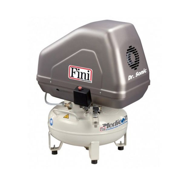 Compresor de aer medical Fini DR.SONIC160-24V-1.5M 24 l 1.1 kW 8 bar 115 l/min