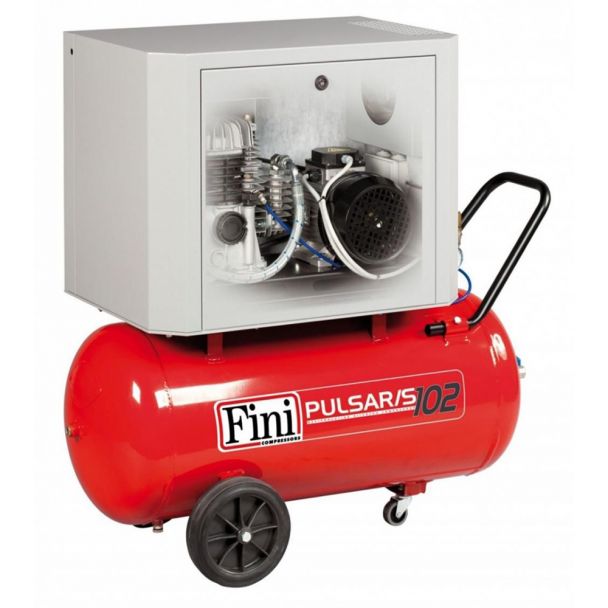 Compresor de aer insonorizat Fini PULSAR/S 160M-50 50 l 1100 W 8 bar 152 l/min
