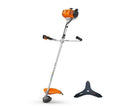 Motocoasa STIHL FS 235 putere 2.1 CP cap cositor AutoCut C 26-2 cutit taietor 250-3 ham pentru umeri + ulei amestec 2T 1L + service kit 31