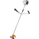 Motocoasa STIHL FS 56 motor 1.1 CP latime lucru 42cm cutit pentru iarba 230-2 chinga de transport + ulei amestec 2T 1L + kit service 26