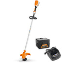 Motocoasa cu acumulator STIHL FSA 60 R diametru 350mm cap cositor AutoCut C 6-2 sistem AK cu acumulator AK 20 si incarcator AL 101