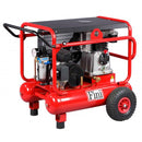 Compresor de aer cu ulei trifazat cu doi cilindri dispusi in V Fini WARRIOR VKM592-4 R3000 3 kW 10 bar 590 l/min cu butelie de 20 l