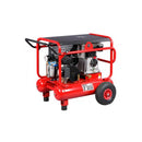 Compresor de aer cu ulei monofazat cu doi cilindri dispusi in V Fini WARRIOR VKM592-4M BUILD 3 kW 10 bar 590 l/min cu butelie de 20 l