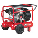 Compresor de aer cu ulei monofazat cu doi cilindri dispusi in V Fini WARRIOR VKM592-4M BUILD 3 kW 10 bar 590 l/min cu butelie de 20 l