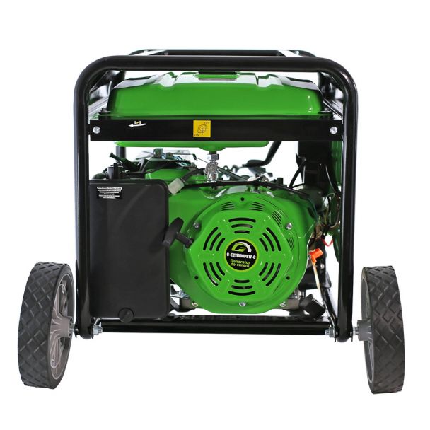 Generator de curent pe benzina Greenfield G-EC11000PEW-C+ATS_11000 portabil 230V 9.2 kVA pornire electrica automatizata cu panou ATS