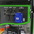 Generator de curent pe benzina Greenfield G-EC11000PEW-C+ATS_11000 portabil 230V 9.2 kVA pornire electrica automatizata cu panou ATS