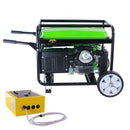 Generator de curent pe benzina Greenfield G-EC11000PEW3-C+ATS_11000 portabil 400/230V 9.2 kVA pornire electrica automatizata cu panou ATS