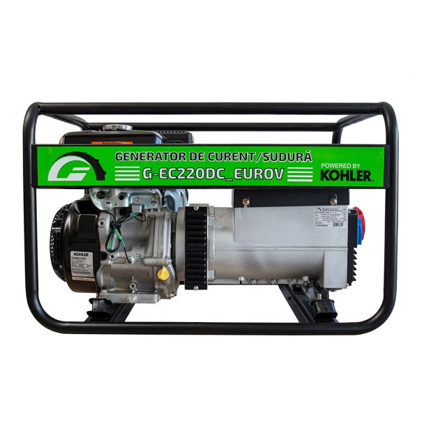 Generator portabil de curent si sudura Pramac Generator portabil de curent si sudura Greenfield G-EC220DC_EUROV trifazat 6.1 kVA curent sudura 40-220 AW220 trifazat 6.1 kVA curent sudura 40-220 A