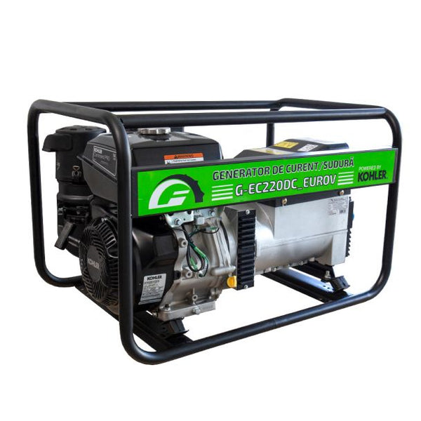 Generator portabil de curent si sudura Pramac Generator portabil de curent si sudura Greenfield G-EC220DC_EUROV trifazat 6.1 kVA curent sudura 40-220 AW220 trifazat 6.1 kVA curent sudura 40-220 A