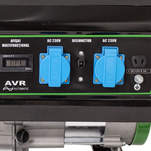 Generator de curent pe benzina Greenfield G-EC3600P portabil monofazat putere 2.4 kVA bobinaj alternator cupru