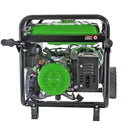 Generator de curent pe benzina Greenfield G-EC6100PEW portabil, monofazat 4.5 kVA pornire electrica roti de transport