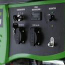 Generator de curent pe benzina Greenfield G-EC6100PEW portabil, monofazat 4.5 kVA pornire electrica roti de transport