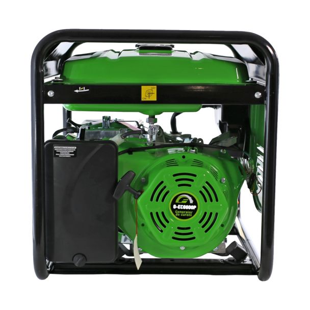 Generator de curent pe benzina Greenfield G-EC6600P portabil monofazat 5.5 kVA