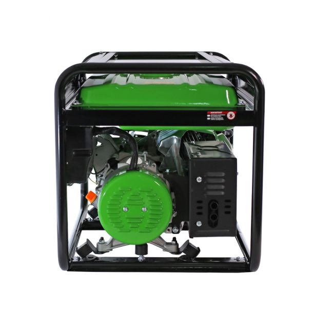 Generator de curent pe benzina Greenfield G-EC6800P portabil pornire manuala monofazat 6.1 kVA bobinaj cupru