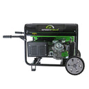 Generator de curent pe benzina Greenfield G-EC6800PW portabil pornire manuala monofazat 6.1 kVA cu roti