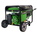 Generator de curent pe benzina Greenfield G-EC7500PW portabil pornire manuala monofazat 7 kVA roti de transport