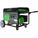 Generator de curent pe benzina Greenfield G-EC7500PW portabil pornire manuala monofazat 7 kVA roti de transport