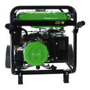Generator de curent pe benzina Greenfield G-EC7500PW portabil pornire manuala monofazat 7 kVA roti de transport