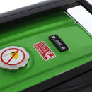 Generator de curent pe benzina Greenfield G-EC7500PW portabil pornire manuala monofazat 7 kVA roti de transport