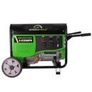 Generator de curent pe benzina Greenfield G-EC8300PW portabil pornire manuala monofazat 7.7 kVA roti transport