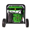 Generator de curent pe benzina Greenfield G-EC8300PW portabil pornire manuala monofazat 7.7 kVA roti transport