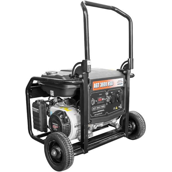 Generator curent AGT 3601 HSB GP TTL putere 3 kW 230 V benzina pornire manuala rezervor 15L