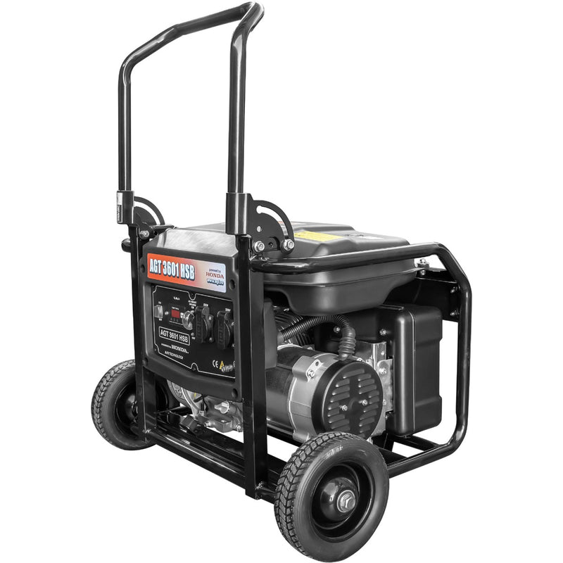 Generator curent AGT 3601 HSB GP TTL putere 3 kW 230 V benzina pornire manuala rezervor 15L