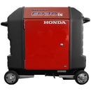 Pachet generator curent Honda EU30iS1 GA6 GW1 putere 3kW 230 V tip inverter benzina pornire electrica silentios roti transport +  lanterna LED magnetica AgroPro