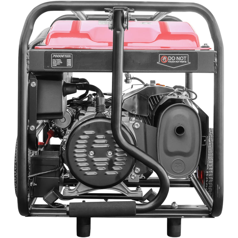 Generator curent WEIMA WM 7000 putere 7 kW 230V benzina pornire manuala AVR