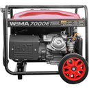 Generator curent WEIMA WM 7000 putere 7 kW 230V benzina pornire manuala AVR