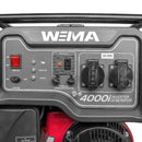 Generator curent Weima WM 4000i Inverter motor 7.5 CP 4 timpi putere maxima 3.8kVA 230V benzina rezervor 9 l