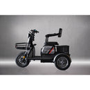 Tricicleta electrica Arora Ruzgar fara permis viteza 25 km/h autonomie 40 km acumulator 60V/20Ah-Rosu