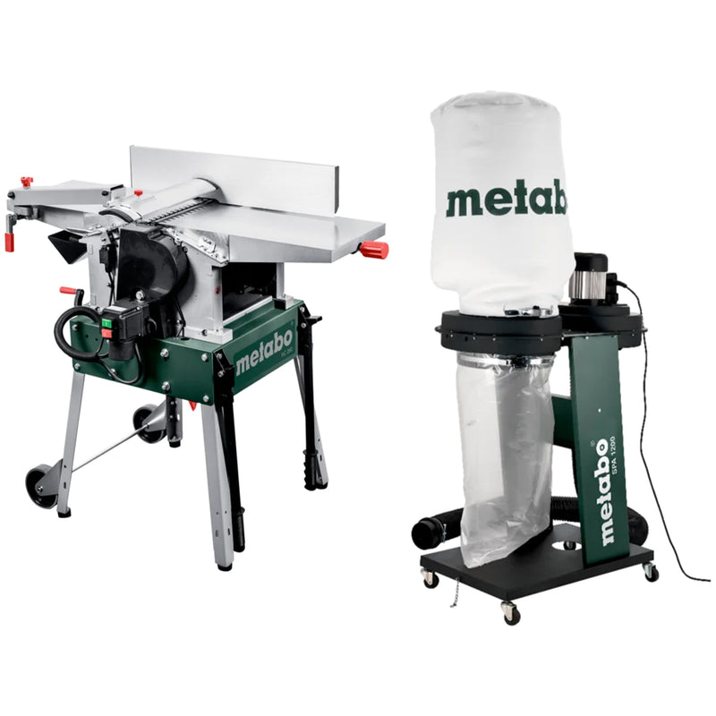 Masina rindeluit METABO HC 260 C 2.2 WNB + Aspirator rumegus METABO SPA1200