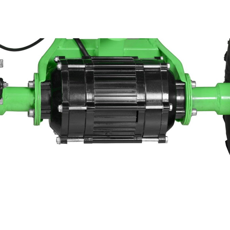 ATV electric HECHT 51060 GREEN pentru copii putere 1060W 35 km/h capacitate 70 kg