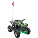 ATV electric HECHT 51060 GREEN pentru copii putere 1060W 35 km/h capacitate 70 kg