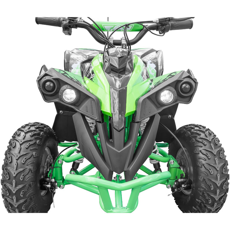 ATV electric HECHT 51060 GREEN pentru copii putere 1060W 35 km/h capacitate 70 kg