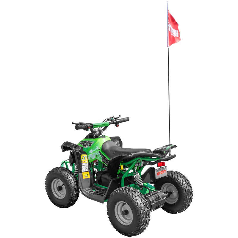 ATV electric HECHT 51060 GREEN pentru copii putere 1060W 35 km/h capacitate 70 kg