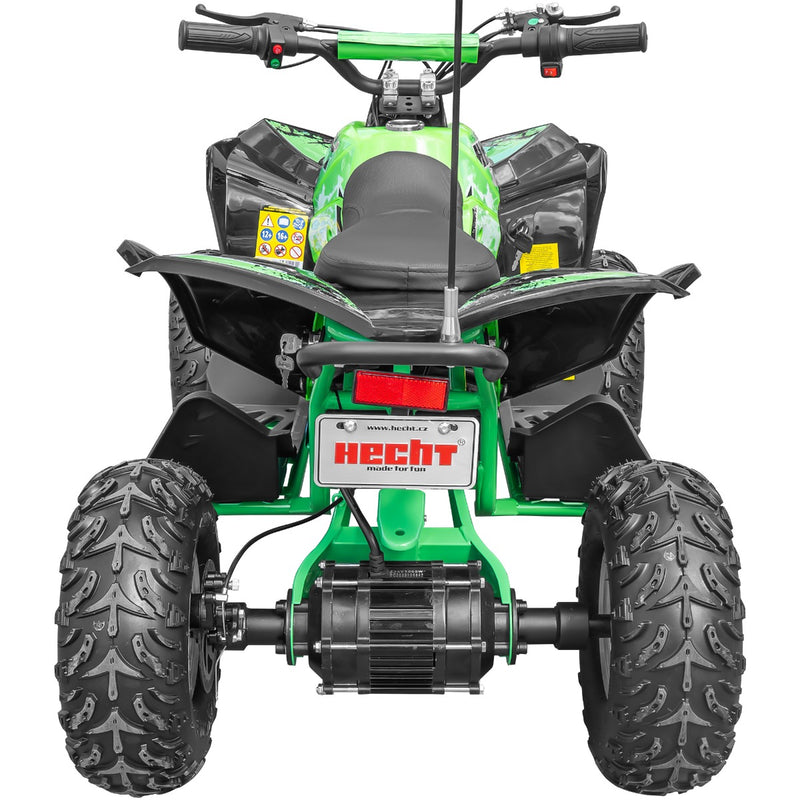 ATV electric HECHT 51060 GREEN pentru copii putere 1060W 35 km/h capacitate 70 kg