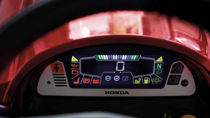 Tractoras de tuns gazon HONDA HF2317 HME putere 12.78CP latime lucru 92 cm cos colector 280 L