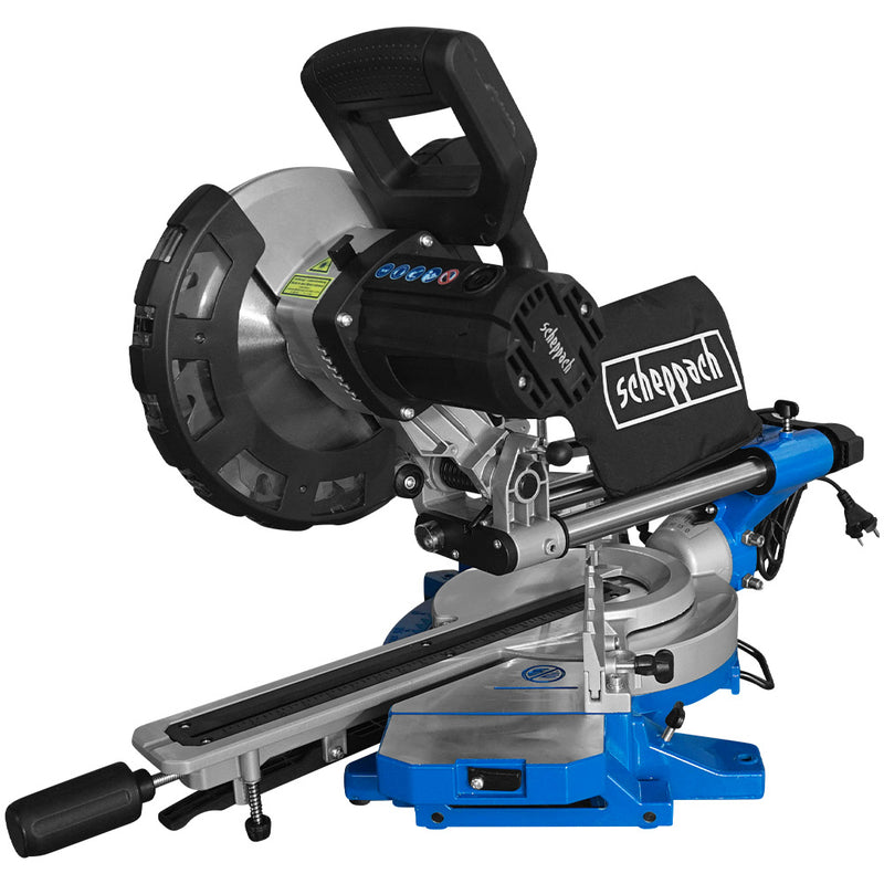 Fierastrau debitat Scheppach HM 216 putere 2000 W turatie 4700 rpm panza 216 mm