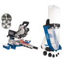 Fierastrau debitat Scheppach HM 216 putere 2000 W turatie 4700 rpm panza 216 mm + Aspirator rumegus Scheppach DC 500